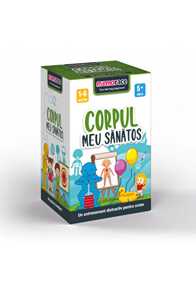 Ludicus Games Joc de memorie Corpul meu sănătos