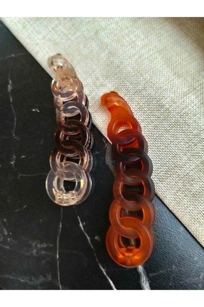 GÜLPEŞE Special Series 2-Piece Banana Buckle Matte Glossy Set