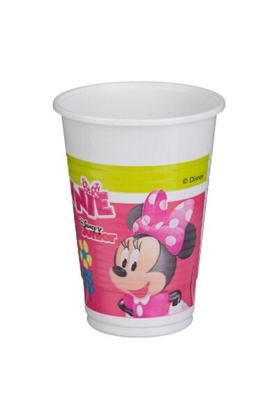 ANTBRO ® Minnie Plastic Party Cups – 200ml, 6 pcs