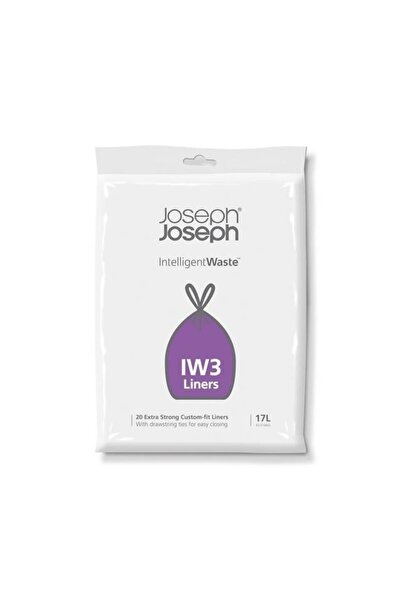 Joseph Joseph Set of 20 Garbage Bags 17L Selective Collection Basket -