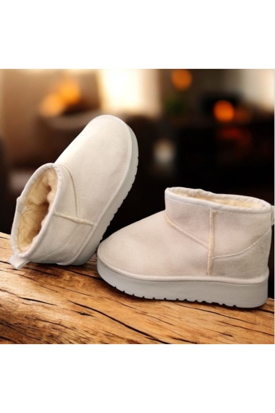 leon Suede Boots with Fur Inside