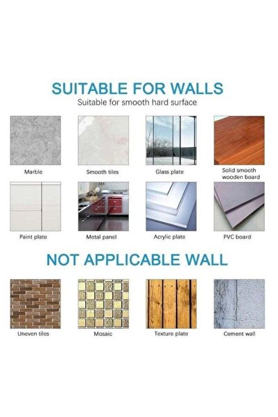 Generic Black Heavy Duty Stainless Steel Adhesive Wall Hooks, 4 Pack