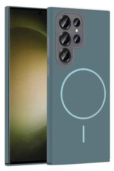 Joko Lvsqvr Samsung Galaxy S23 Ultra Brooch Magsafe Cover (223814) - Turquoise