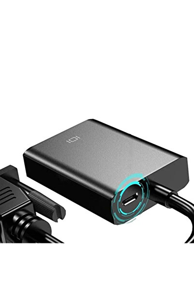 Renvox محول VGA إلى HDMI مع دعم الصوت - محول صور عالي الدقة 1080 بكسل - متواف...