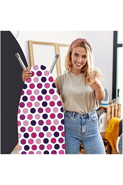 MOOD ( BE AUTHENTIC ) Ironing board cover - MOOD (BE AUTHENTIC) white with polka dots