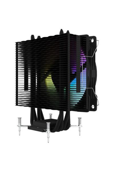 AQIRYS AQYRIS URANUS LS 2.0 ARGB 120mm Ψύκτρα CPU - Μαύρο, AM4/AM5/LGA1700
