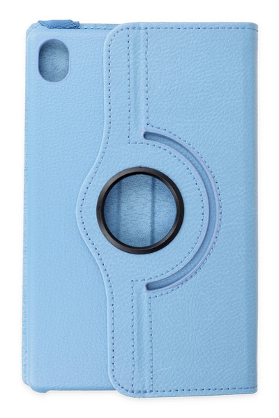 NewFace Lvsqvr Samsung Galaxy X510 Tab S9 Fe 11 Case 360 Tablet Leather Case (222924) - Turquoise