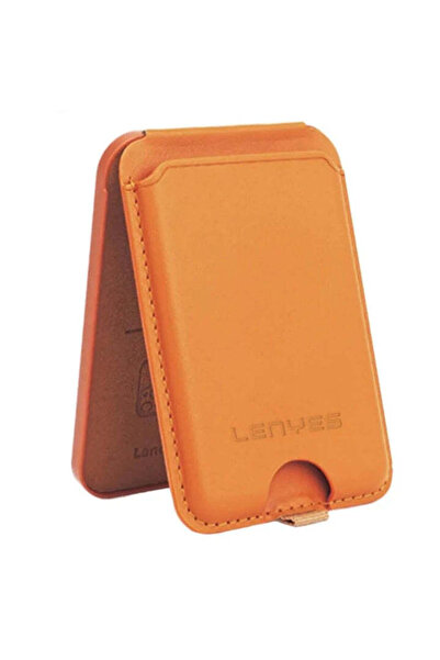 Lenyes Card Holder LMW 102 – Elegant Practical Brown Leather
