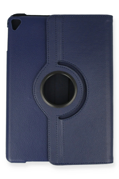 NewFace Lvsqvr iPad 9.7 (2018) Case 360 Tablet Leather Case (222514) - Navy Blue