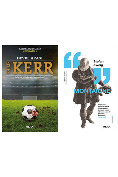 Alfa Yayınları Devre Arası + Montaigne