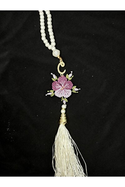 yörük tuhafiye Handmade Needle-Weaving Pearl Rosary, Dowery Rosary, Groom's Rosary, Bride's Rosary, Bohça Rosary