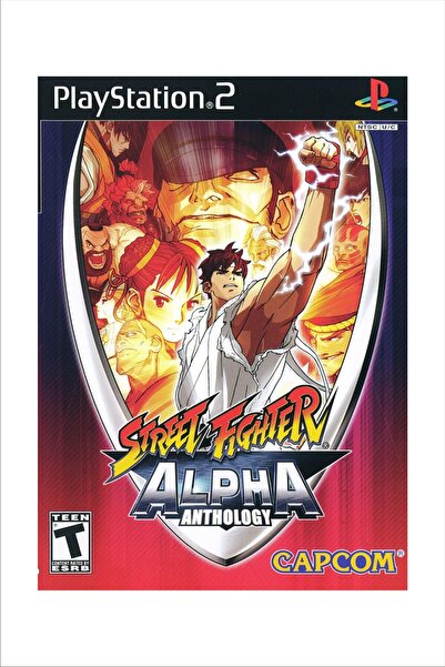 SNK PLAYSTATION 2 KOLEKSİYON SERİSİ -STREET FIGHTER ALPHA- SADECE ÇİPLİ CİHAZ...
