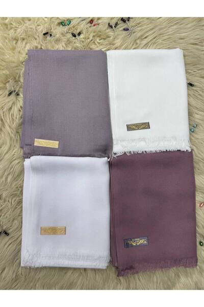 ALDAIYR 4 bucăți din țesătura pashmina din viscoză de 150 grame