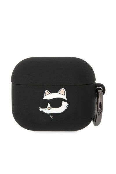 Karl Lagerfeld Husa de protectie 3D Logo NFT Choupette Head Silicone pentru A...