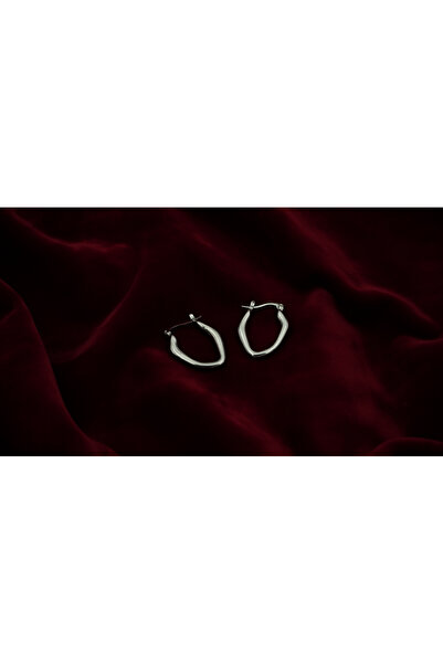 İris Jewelrys Çelik Missa Silver Küpe