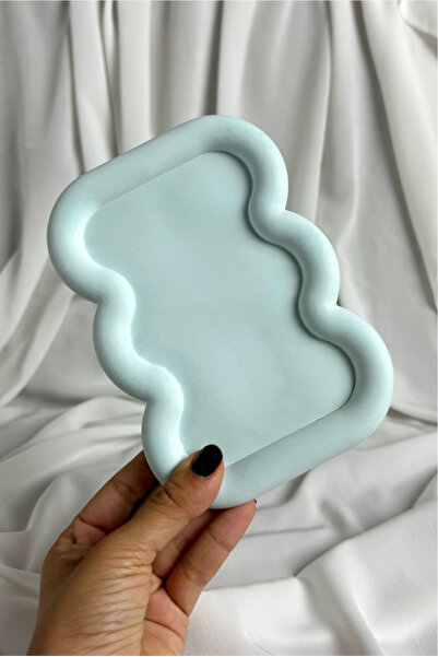 Misu design صينية ديكور على شكل سحابة، صينية مجوهرات، طبق شموع، حامل ديكور لل...