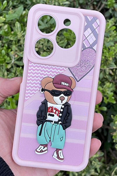 CEPSTOK غطاء حماية من السيليكون مضاد للصدمات لهاتف Infinix Hot 40 / Hot 40 Pr...