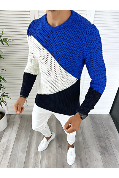 dehaine Men's striped sweater, T3602