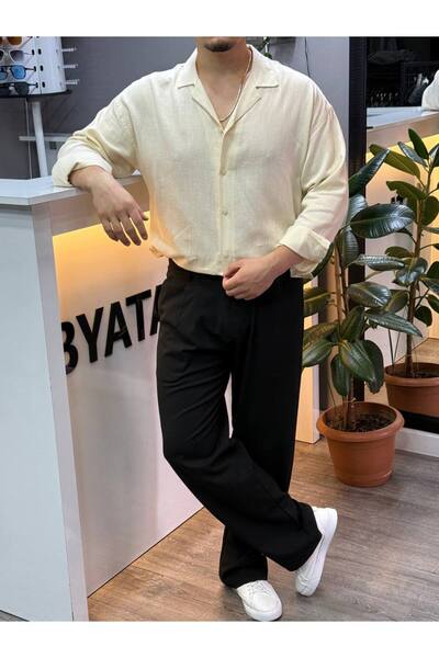 BYATA MENS STYLE Men's Oversize Shirt