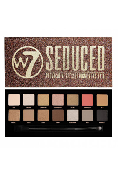 SEDUCED W7, Seduced, Provocative Pressed Pigment Palette, 0.39 oz (11.2 g)