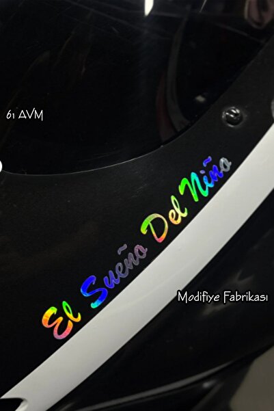 61 AVM El Sueno Del Nino Sticker Folyo (Bir Çocuğun Rüyası) ( 15CM x 2CM ) HOLOGRAM
