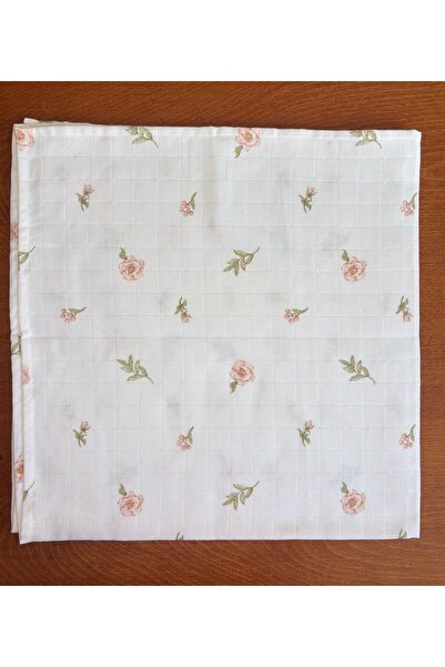 azizden 100% Organic Cotton Muslin Cover & Blanket 3-Piece Oeko-Teks Certified 80X80Cm