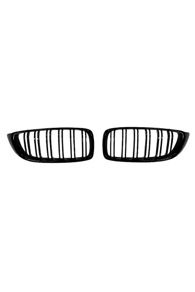 BMW 4 Series 2 Kapı F32 Panjur-Izgara 2014-2020 (Coupe) (Parlak Siyah) uyumlu