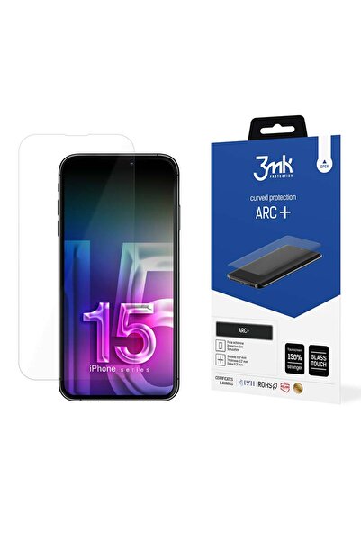 3MK Folie de protectie ARC+ Flexible Glass pentru iPhone 15 Plus
