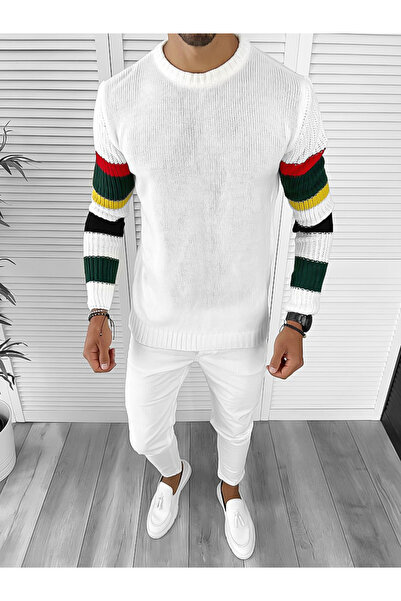 dehaine Men's striped sweater, T3588