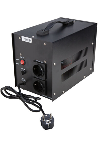 Evotools Σταθεροποιητής τάσης 500VA, οθόνη LCD, σερβοκινητήρας και λειτουργία καθυστέρησης 400 W