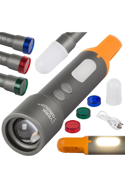 Genel Markalar İeg® El Feneri X723 Cb-X723 Taktik Feneri Askeri Meşale (4887)