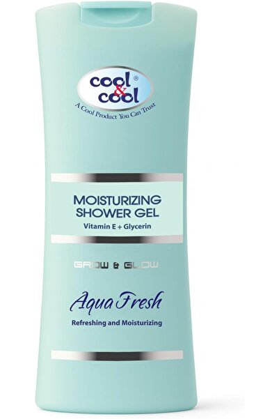 COOL & COOL جل استحمام مرطب للجسم جلو آند جلو أكوا فريش، 400 مل