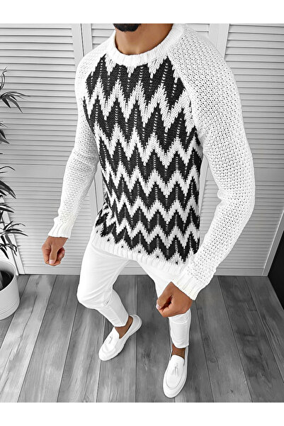 dehaine Men's striped sweater, T3613