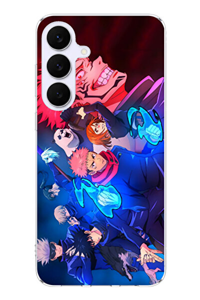 TechTree حافظة سيليكون متوافقة مع هاتف سامسونج جالاكسي S25 FE من جوجوتسو كايس...