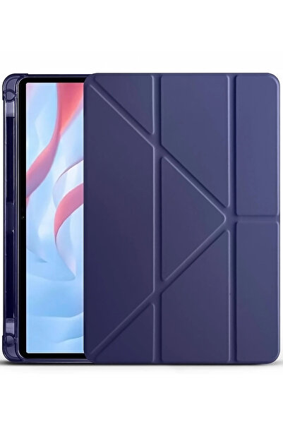 NewFace Lvsqvr Huawei Honor Pad X9A Mars Tablet Case with Pen Holder (225346) - Navy Blue