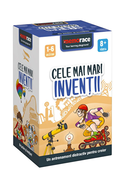 Ludicus Games Jocul de memorie Cele mai mari invenții Joc educativ de memorie...