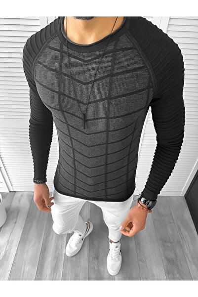 dehaine Men's striped sweater, T3706