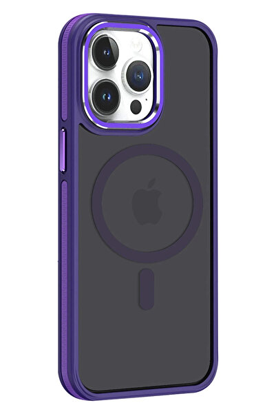 Joko غطاء LVSQVR لهاتف آيفون 14 برو وينر ماج سيف - (231014) أرجواني غامق