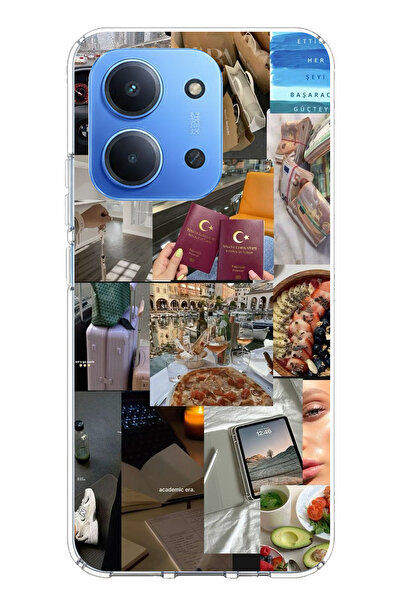 TechTree Printed Silicone Case Designed for Redmi 15C Compatible New Vision B...