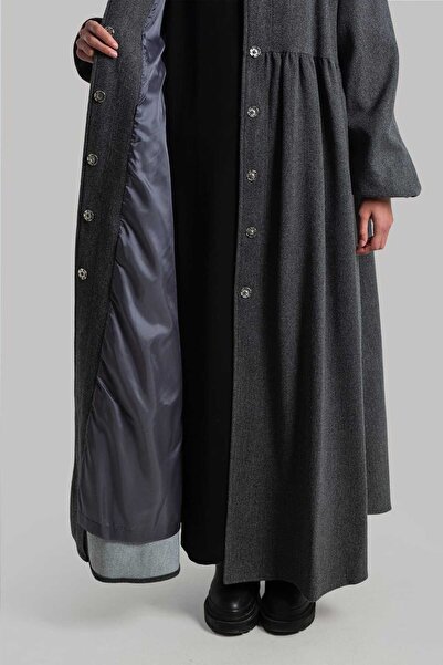 Emare Kaşe Ahsen Coat - Gray