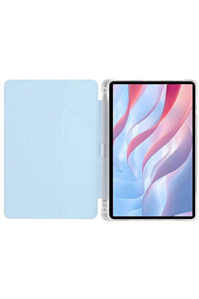 NewFace Lvsqvr Huawei Honor Pad X9A Mars Tablet Case with Pen Holder - (225349) Light Purple