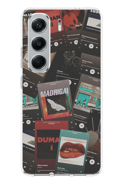 TechTree Printed Silicone Case with Turkish Rock Music Design Compatible with Tecno Camon 40 Pro 5g