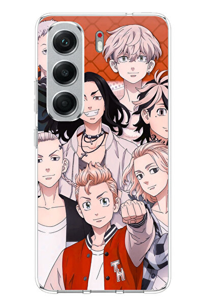 TechTree حافظة سيليكون متوافقة مع هاتف Tecno Camon 40 PRO 5G بشخصيات طوكيو ري...