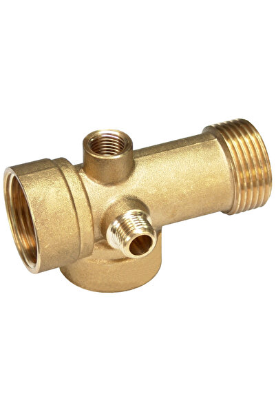 EVOSANITARY Conector din alamă cu 5 căi pentru pompă de apă - diametru 2,5 cm...