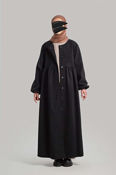 Emare Kaşe Ahsen Coat - Black