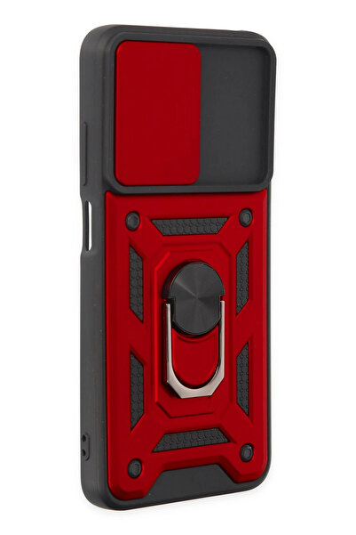 NewFace Lvsqvr Xiaomi Redmi 10 2022 Case Pars Silicone with Lens Ring (230500) - Red