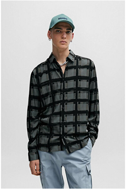 HUGO Langarm FreizeitHemd für Herren