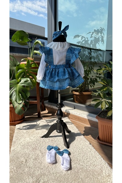 BabyDia Four Piece Salopet Set with Straps