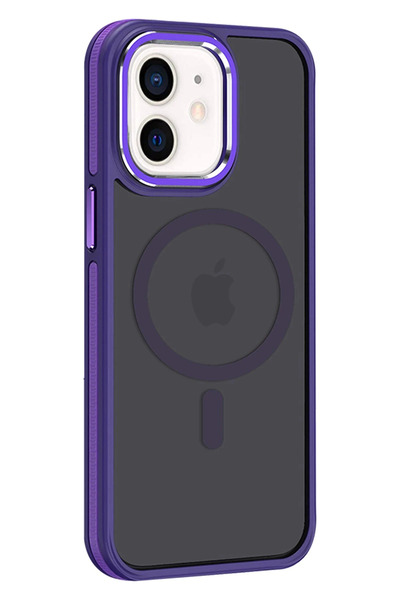 Joko غطاء LVSQVR لهاتف آيفون 11 وينر ماج سيف - (231051) أرجواني غامق