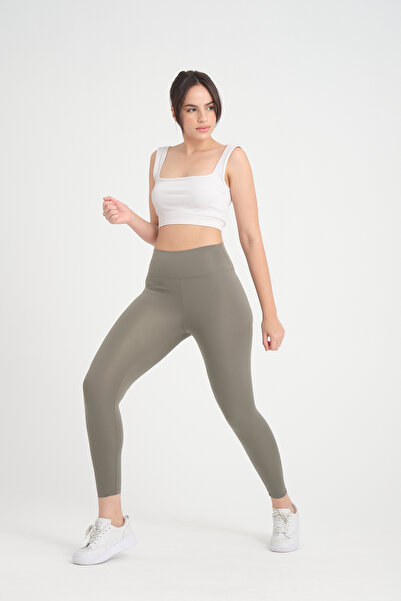 KonForYou High Waist Fleece-Lined Diver Leggings |   Medium Thick Comfortable Daily Leggings